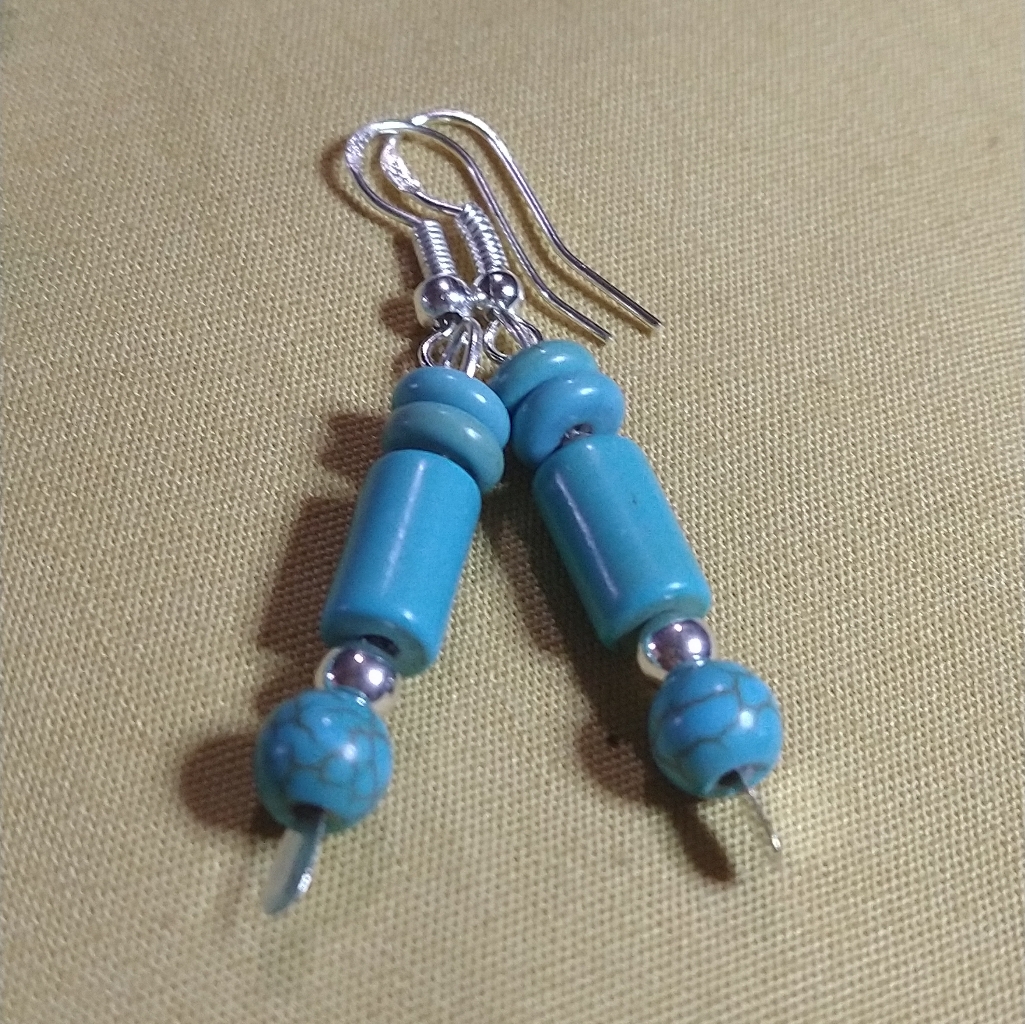 Sterling /Mojave Turquoise, Hypoallergenic (2